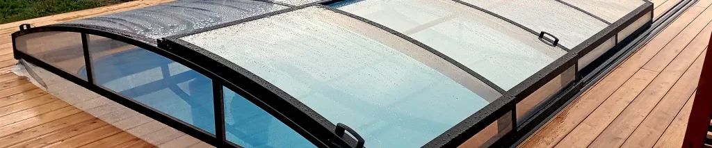 Bazénové zastřešení Alupol